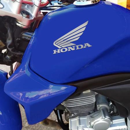 Imagem de Adesivos Moto Honda Cb 300r Asas Emblemas Tanque Resinados