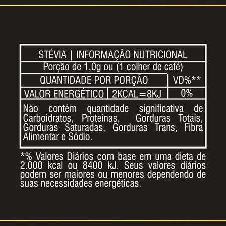 Imagem de Adoçante dietético Stévia Color Andina Food, 3 potes de 20g