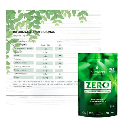 Adoçante Zero (100G) - Puravida Imagem de Adoçante Zero (100G) - Puravida