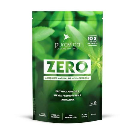 Adoçante Zero (100G) - Puravida Imagem de Adoçante Zero (100G) - Puravida