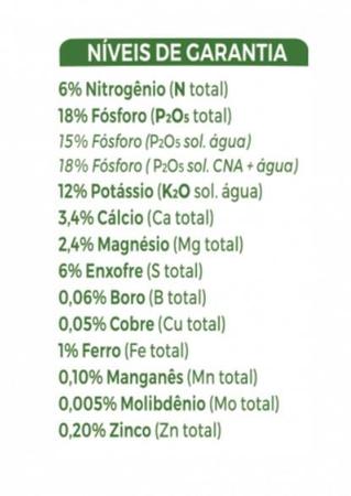 Imagem de Adubo Fertilizante Forth Flores 3kg Completo Jardineira Rosa do Deserto Orquídea Tulipa Margarida