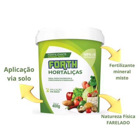 Imagem de Adubo Forth Hortaliças 400g