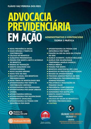 Imagem de Advocacia Previdenciaria em Acao: Administrativo e Contencioso - Teoria E