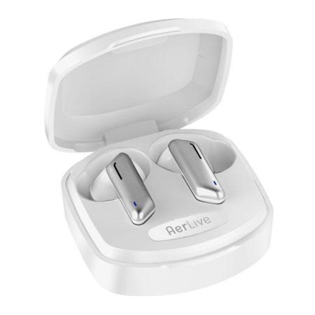 Imagem de AerLive  Fones sem fio BluetoothTWS Branco - Geonav