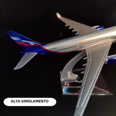 Imagem de Aeroflot Sibéria Transaero RU Airlines 1:400 Metal Avião Réplica Diecast Modelo De Aeronave