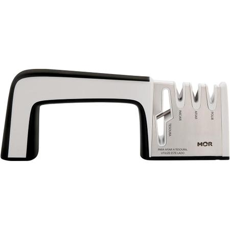 Afiador de faca/tesoura 23cm x 8,50cm - MOR Imagem de Afiador de faca/tesoura 23cm x 8,50cm