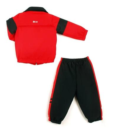 Imagem de Agasalho Conjunto infantil Flamengo jaqueta e calça mengo
