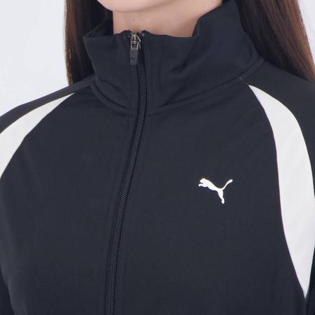 Imagem de Agasalho Puma Classic Tricot Feminino Preto e Branco