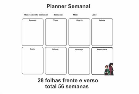 Calendário de itens grátis da parceria com Demon Slayer e agenda seman