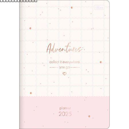 Imagem de Agenda Planner Grampeado M7 17,8 X 25,4 Cm Soho 90 G 2025 Tilibra