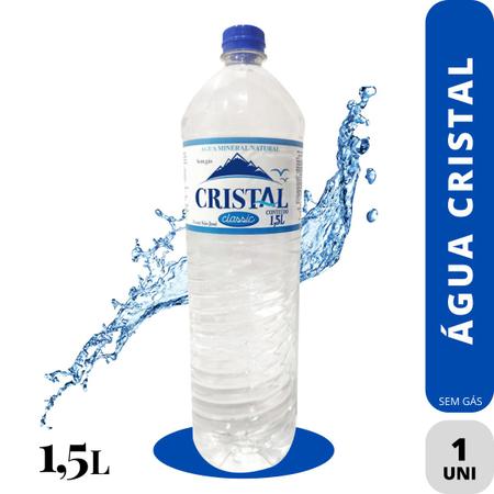 Água Mineral Crystal Com Gás 1,5l
