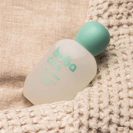 Água de colônia Baby Fresh 100ml Vegana Sem Álcool Suave Buba Care Imagem de Água de colônia Baby Fresh 100ml Vegana Sem Álcool Suave Buba Care