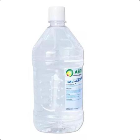 Imagem de Agua Destilada 1 Litro Para Umidificador Cpap Bipap 2 unidades