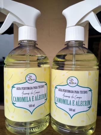 Imagem de Agua Perfuma Odorizador de Tecidos Roupas cerejeira bambu maça Lojas Com Refil 500ml