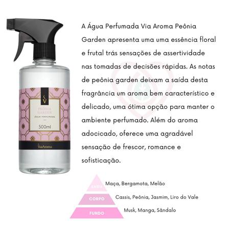 Imagem de Agua perfumada aromatizante para roupas e tecidos Via aroma 500mL