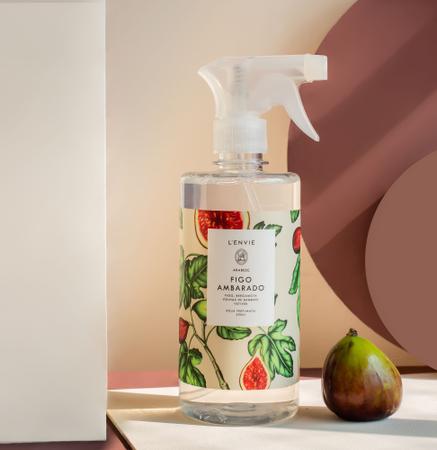 Água Perfumada Figo Ambarado 500ml - Lenvie Imagem de Água Perfumada Figo Ambarado 500ml