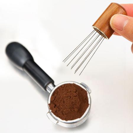 Agulha Distribuição De Café Barista Profissional Marrom - RALEO Imagem de Agulha Distribuição De Café Barista Profissional Marrom