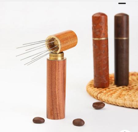Agulha Distribuição De Café Barista Profissional Marrom - RALEO Imagem de Agulha Distribuição De Café Barista Profissional Marrom