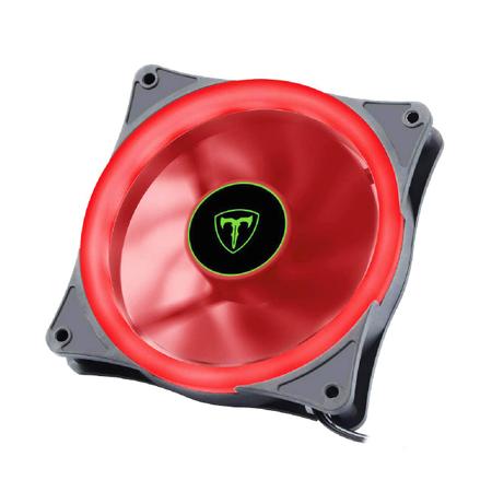 Imagem de Air Cooler Fan Ventoinha PC 120mm LED Vermelho estático Original