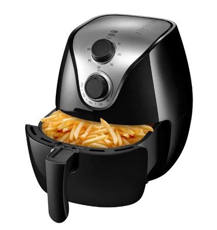 Imagem de Air fryer 4l preta 127v - 1500w com grade (05)