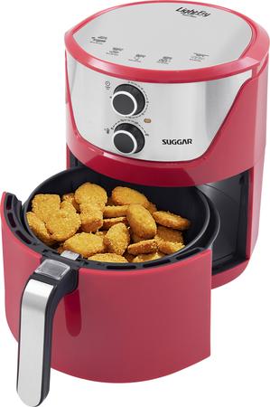 Imagem de Airfryer Fritadeira Lightfry Vermelha Em Inox 6 Litros 220V - Suggar