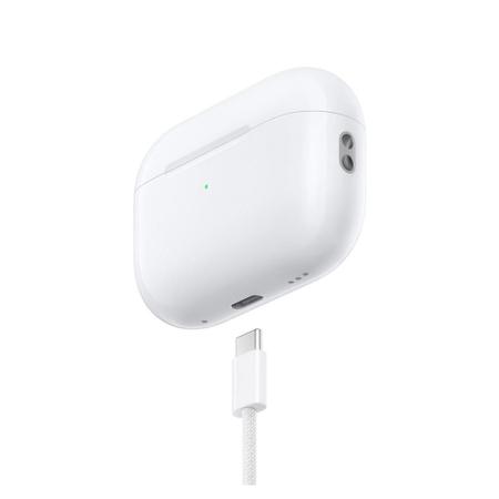 Imagem de AirPods Pro Apple, Com Estojo de Recarga MagSafe, USB-C, Branco