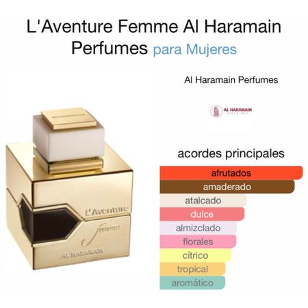 Al Haramain L'Aventure Femme Edp 100ml Perfume Feminino - Perfume