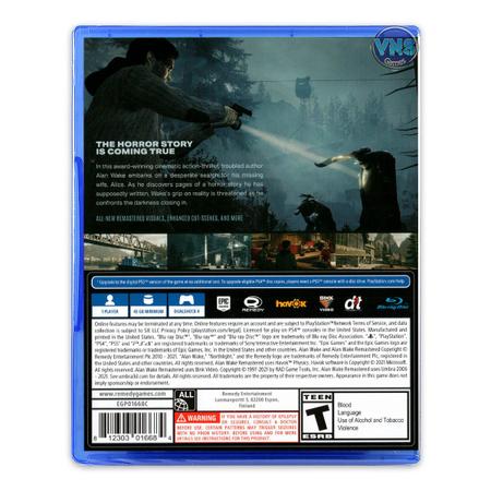 Vásárlás: Epic Games Alan Wake Remastered (PS4) PlayStation 4 játék árak  összehasonlítása, Alan Wake Remastered PS 4 boltok