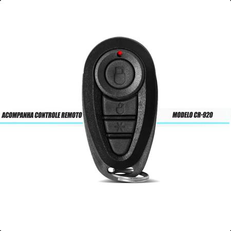 Imagem de Alarme Com Chave Cabeça Bloqueador Fiat Mobi 2016 À 2020 - TOP F2 MICRO