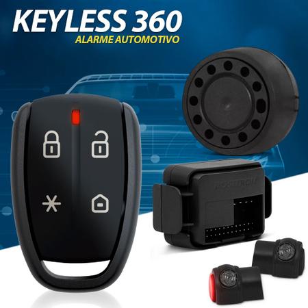 Imagem de Alarme Nissan Kicks 2016 2017 2018 2019 2020 Automotivo Controle Chave Original Keyless Trava Porta Autolock
