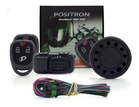 Imagem de Alarme Para Motos Pósitron Duoblock Pro 350 G8 Universal 2 Controles, Sensor de Movimento e Presença