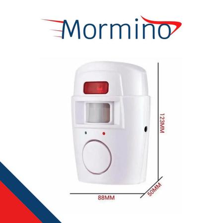 Imagem de Alarme residencial com Sensor de presença sem fio com 2 Alarmes de porta Janela