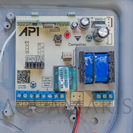 Imagem de Alarme Residencial Completo 3 Sensores Presença 2 Controles