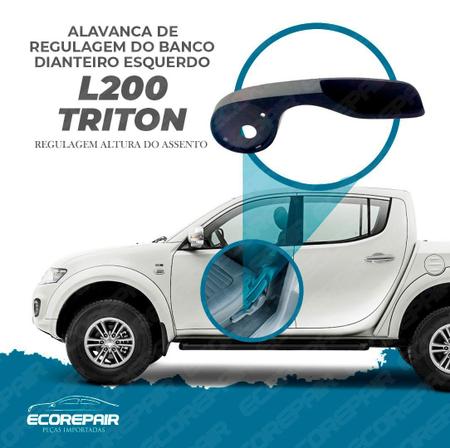 Imagem de Alavanca Regulagem Banco Dianteiro Esquerdo L200 Triton Dakar Novo - Original