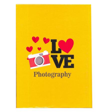 Imagem de Album 400 fotos 10x15 amarelo love paint rec - 100/27