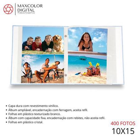 Imagem de Album 400f 10x15 viagem rebite - ical 551