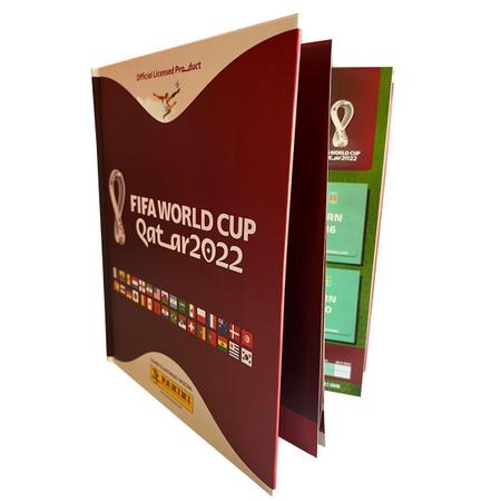 Álbum Capa Dura Copa do Mundo Qatar 2022 Panini - Álbum de Figurinhas -  Magazine Luiza