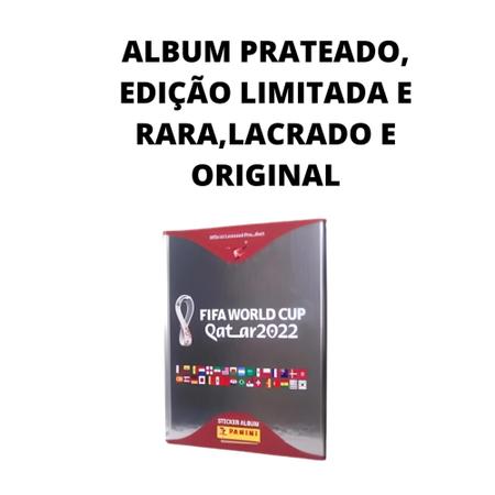 Álbum Copa Do Mundo Qatar 2022, Capa Dura, Prata