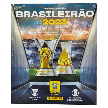 Imagem de Álbum Completo Brasileirão 2023 Capa Dura Vitória Campeão