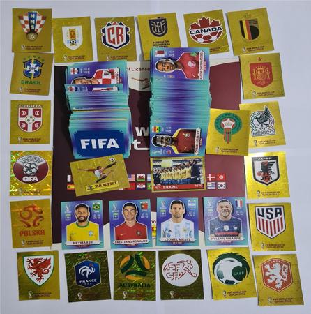 Álbum Completo Copa Do Mundo 2022 Qatar 670 Figurinhas - Panini - Álbum de  Figurinhas - Magazine Luiza