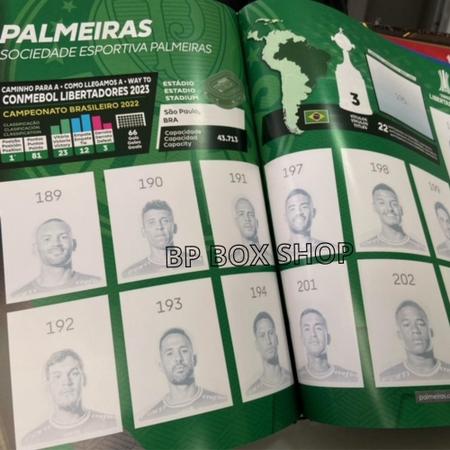 Copa Libertadores 2023 Álbum + Jogo Completo 557 Figurinhas