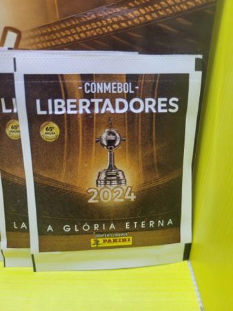 Imagem de Album De Figurinha Capa Mole Conmebol Libertadores 2024, Panini + 15 Envelopes