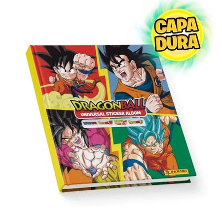 Album De Figurinha Dragon Ball Universal 2023 Panini - Capa Dura - Álbum de  Figurinhas - Magazine Luiza