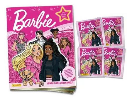 Álbum de Figurinhas Barbie com 10 Figurinhas