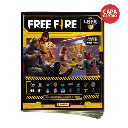 Garena e Panini lançam álbum de figurinhas do Free Fire