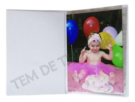 Imagem de Álbum Fotos Maleta Menina Rosa 100 Fotos 15x21 E Diário
