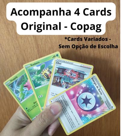 Álbum Para Cartas Pokémon Capacidade 240 Cards Pikachu Eevee em