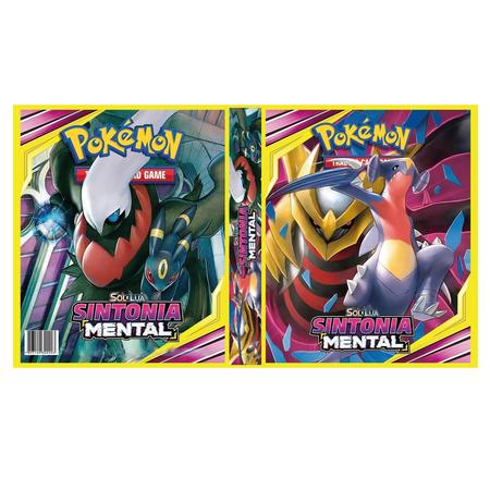 Álbum Pasta Fichário Pokemon Sol e Lua Luz Proibida para Cards Pokémon ou  outras cartas Colecionáveis Resistente Capa Dura com Qualidade - Pokémon  Cards Copag - Pasta Fichário - Magazine Luiza