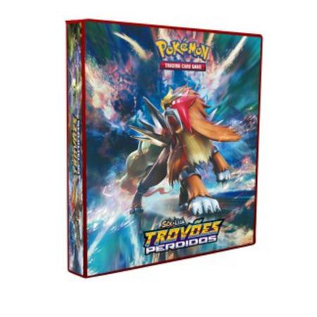 Álbum Pasta Fichário Pokemon Sol e Lua Luz Proibida para Cards Pokémon ou  outras cartas Colecionáveis Resistente Capa Dura com Qualidade - Pokémon  Cards Copag - Pasta Fichário - Magazine Luiza