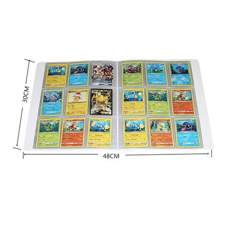 Imagem de Album Pokemon Porta 432 Cartas Fichário Cards Pikachu Ash
